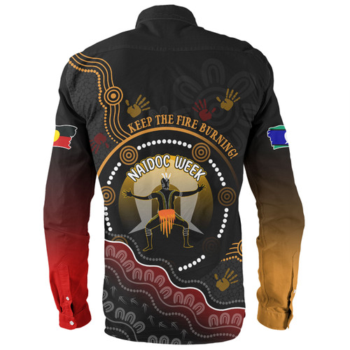 Australia Long Sleeve Shirt Naidoc Week Aboriginal Inspired And Torres Strait Islander Culture