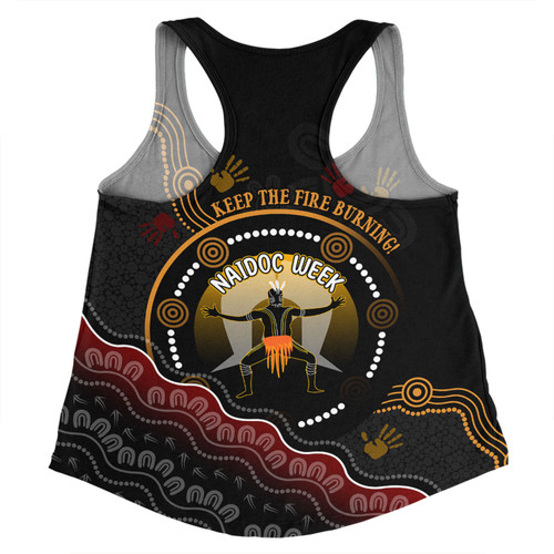 Australia Women Racerback Singlet Naidoc Week Aboriginal Inspired And Torres Strait Islander Culture Australia Women Racerback Singlet Naidoc Week Aboriginal Inspired And Torres Strait Islander Culture