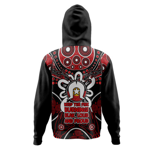 Australia Hoodie Naidoc Week Aboriginal Inspired Dot Art Painting And Aussie Lizard Australia Hoodie Naidoc Week Aboriginal Inspired Dot Art Painting And Aussie Lizard