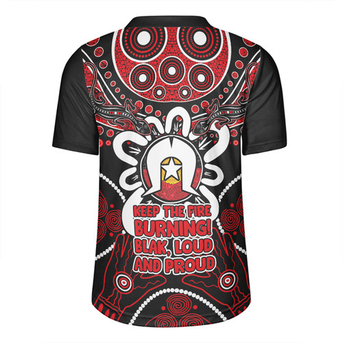 Australia Rugby Jersey Naidoc Week Aboriginal Inspired Dot Art Painting And Aussie Lizard Australia Rugby Jersey Naidoc Week Aboriginal Inspired Dot Art Painting And Aussie Lizard