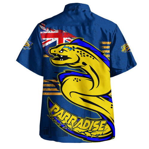 Parramatta Eels Hawaiian Shirt Custom For Die Hard Fan Australia Flag Scratch Style Parramatta Eels Hawaiian Shirt Custom For Die Hard Fan Australia Flag Scratch Style