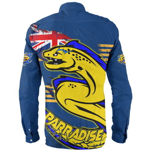 Parramatta Eels Long Sleeve Shirt Custom For Die Hard Fan Australia Flag Scratch Style Parramatta Eels Long Sleeve Shirt Custom For Die Hard Fan Australia Flag Scratch Style
