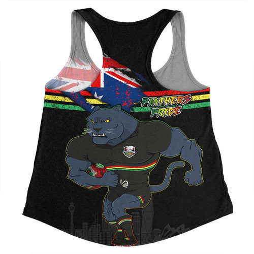 Penrith Panthers Women Racerback Singlet Custom For Die Hard Fan Australia Flag Scratch Style Penrith Panthers Women Racerback Singlet Custom For Die Hard Fan Australia Flag Scratch Style