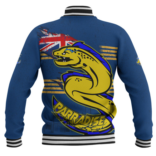 Parramatta Eels Baseball Jacket Custom For Die Hard Fan Australia Flag Scratch Style Parramatta Eels Baseball Jacket Custom For Die Hard Fan Australia Flag Scratch Style