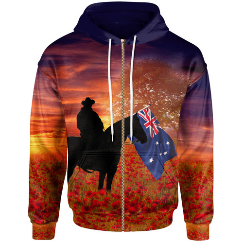 Australia Anzac Day Hoodie - Lest We Forget Ver01 Australia Anzac Day Hoodie - Lest We Forget Ver01