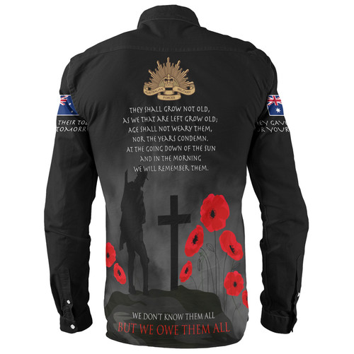 Australia Anzac Long Sleeve Shirt - Australia Remember Ver3 Australia Anzac Long Sleeve Shirt - Australia Remember Ver3
