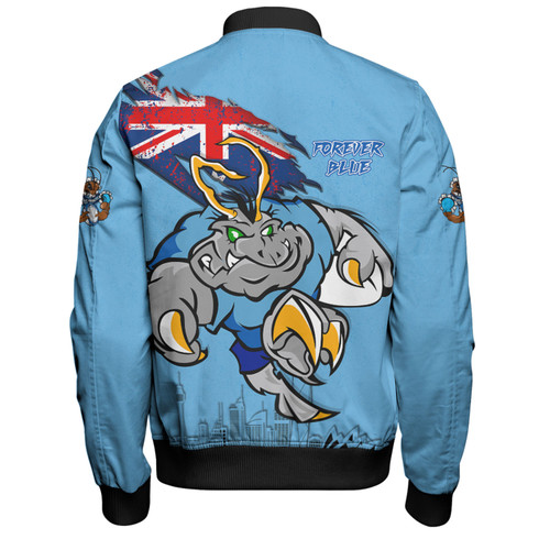 New South Wales Blues Bomber Jacket Custom For Die Hard Fan Australia Flag Scratch Style New South Wales Blues Bomber Jacket Custom For Die Hard Fan Australia Flag Scratch Style