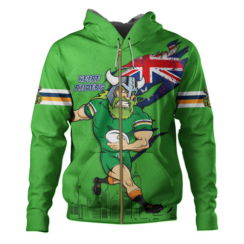 Canberra Raiders Hoodie Custom For Die Hard Fan Australia Flag Scratch Style Canberra Raiders Hoodie Custom For Die Hard Fan Australia Flag Scratch Style