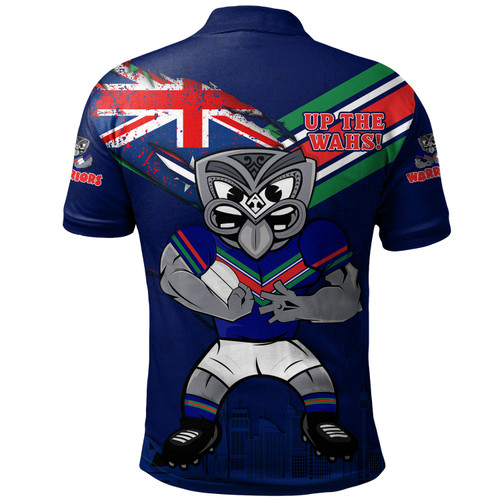 New Zealand Warriors Polo Shirt Custom For Die Hard Fan Australia Flag Scratch Style New Zealand Warriors Polo Shirt Custom For Die Hard Fan Australia Flag Scratch Style