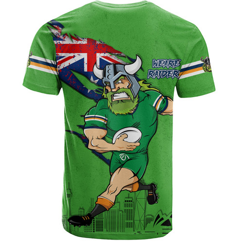 Canberra Raiders T-Shirt Custom For Die Hard Fan Australia Flag Scratch Style Canberra Raiders T-Shirt Custom For Die Hard Fan Australia Flag Scratch Style