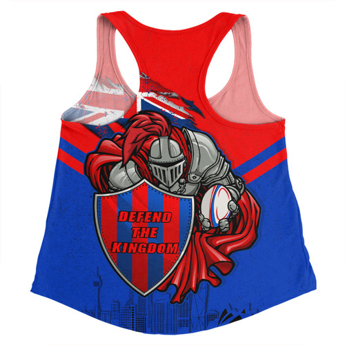 Newcastle Knights Women Racerback Singlet Custom For Die Hard Fan Australia Flag Scratch Style Newcastle Knights Women Racerback Singlet Custom For Die Hard Fan Australia Flag Scratch Style