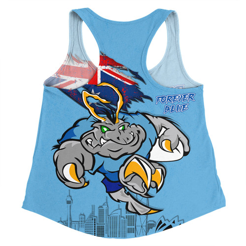 New South Wales Blues Women Racerback Singlet Custom For Die Hard Fan Australia Flag Scratch Style New South Wales Blues Women Racerback Singlet Custom For Die Hard Fan Australia Flag Scratch Style