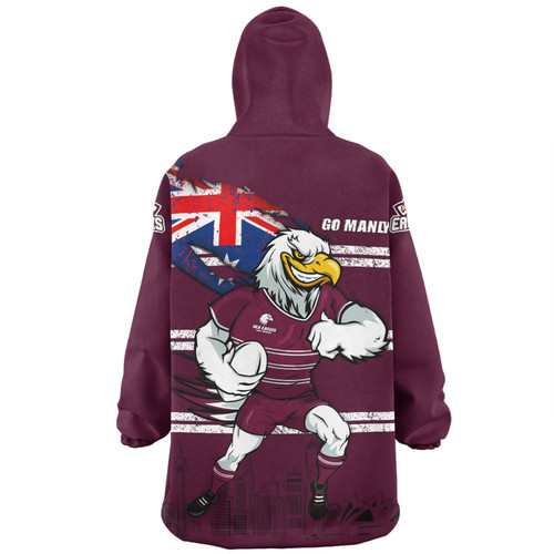 Manly Warringah Sea Eagles Snug Hoodie Custom For Die Hard Fan Australia Flag Scratch Style Manly Warringah Sea Eagles Snug Hoodie Custom For Die Hard Fan Australia Flag Scratch Style