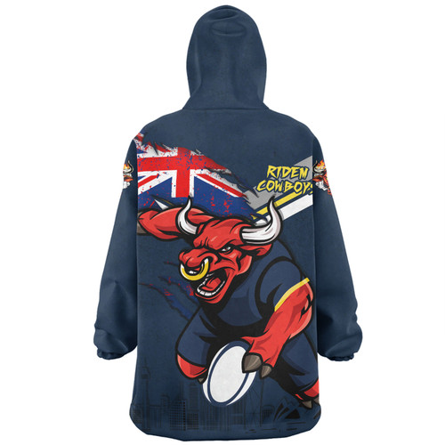 North Queensland Cowboys Snug Hoodie Custom For Die Hard Fan Australia Flag Scratch Style North Queensland Cowboys Snug Hoodie Custom For Die Hard Fan Australia Flag Scratch Style