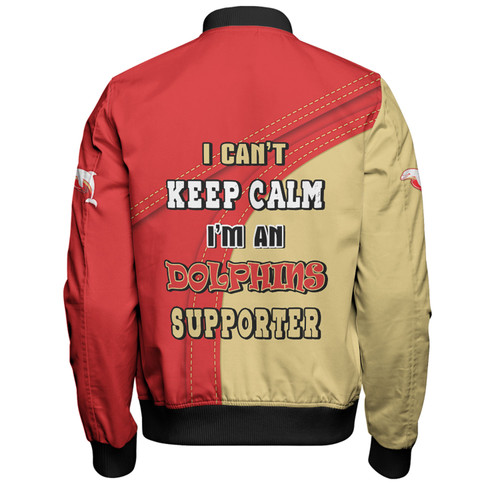 Redcliffe Dolphins Bomber Jacket Custom Team Of Us Die Hard Fan Supporters Redcliffe Dolphins Bomber Jacket Custom Team Of Us Die Hard Fan Supporters