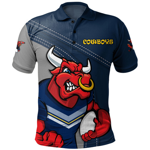 North Queensland Cowboys Polo Shirt Custom Team Of Us Die Hard Fan Supporters