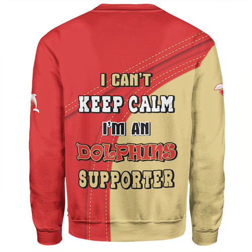Redcliffe Dolphins Sweatshirt Custom Team Of Us Die Hard Fan Supporters Redcliffe Dolphins Sweatshirt Custom Team Of Us Die Hard Fan Supporters