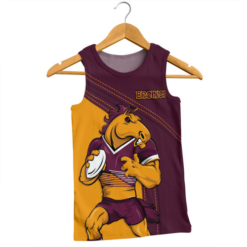 Brisbane Broncos Men Singlet Custom Team Of Us Die Hard Fan Supporters