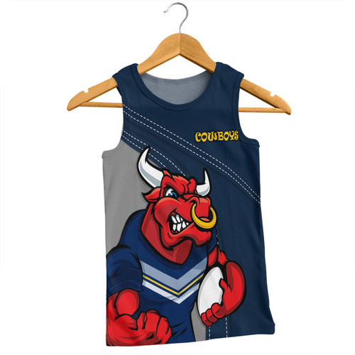 North Queensland Cowboys Men Singlet Custom Team Of Us Die Hard Fan Supporters