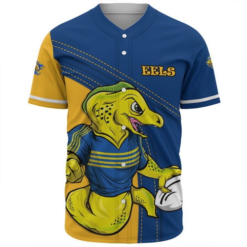 Parramatta Eels Baseball Shirt Custom Team Of Us Die Hard Fan Supporters