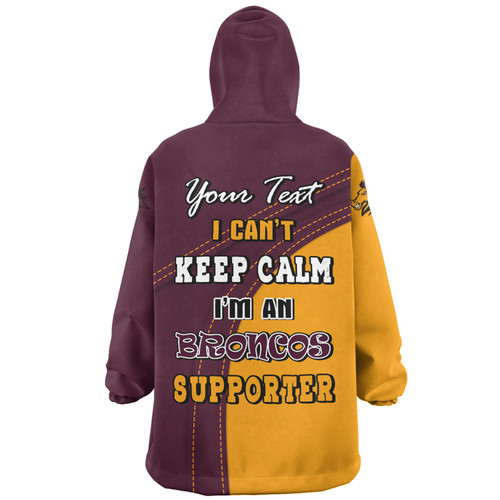 Brisbane Broncos Snug Hoodie Custom Team Of Us Die Hard Fan Supporters