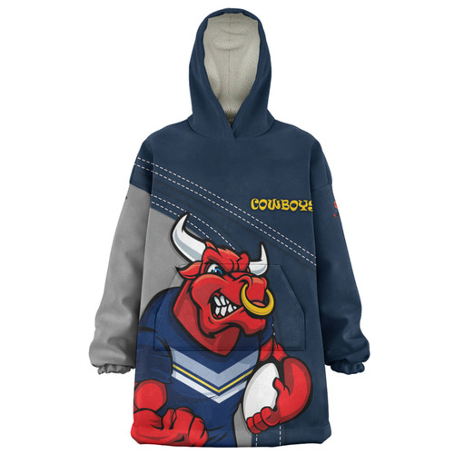 North Queensland Cowboys Snug Hoodie Custom Team Of Us Die Hard Fan Supporters