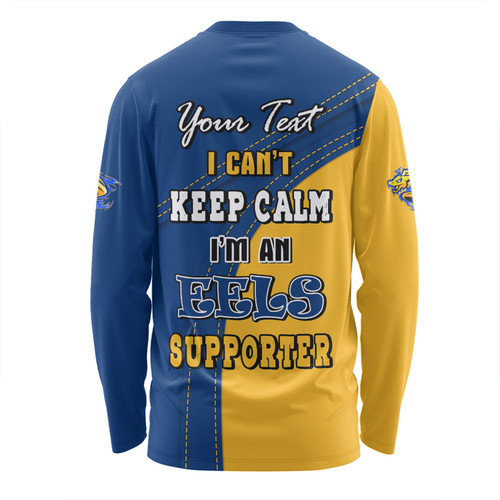 Parramatta Eels Long Sleeve T-shirt Custom Team Of Us Die Hard Fan Supporters Parramatta Eels Long Sleeve T-shirt Custom Team Of Us Die Hard Fan Supporters