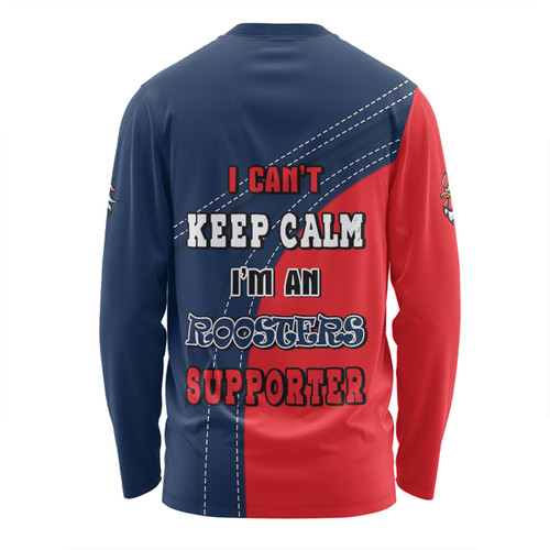 Sydney Roosters Long Sleeve T-shirt Custom Team Of Us Die Hard Fan Supporters Sydney Roosters Long Sleeve T-shirt Custom Team Of Us Die Hard Fan Supporters