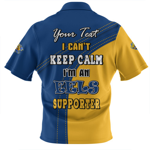 Parramatta Eels Zip Polo Shirt Custom Team Of Us Die Hard Fan Supporters Parramatta Eels Zip Polo Shirt Custom Team Of Us Die Hard Fan Supporters