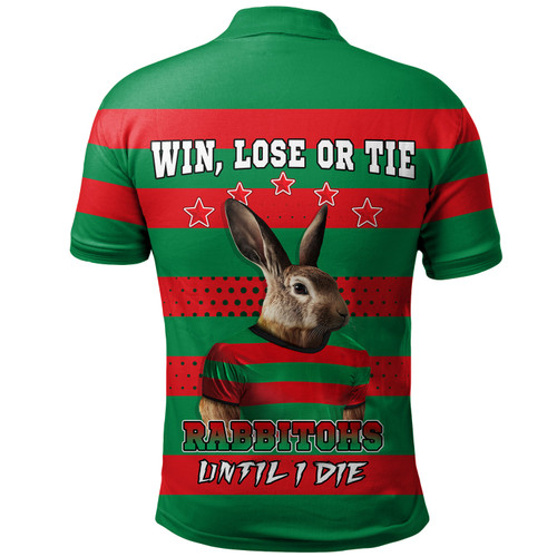 South Sydney Rabbitohs Polo Shirt Custom Team Of Us Die Hard Fan Supporters Aboriginal Inspired South Sydney Rabbitohs Polo Shirt Custom Team Of Us Die Hard Fan Supporters Aboriginal Inspired