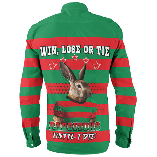 South Sydney Rabbitohs Long Sleeve Shirt Custom Team Of Us Die Hard Fan Supporters Aboriginal Inspired South Sydney Rabbitohs Long Sleeve Shirt Custom Team Of Us Die Hard Fan Supporters Aboriginal Inspired
