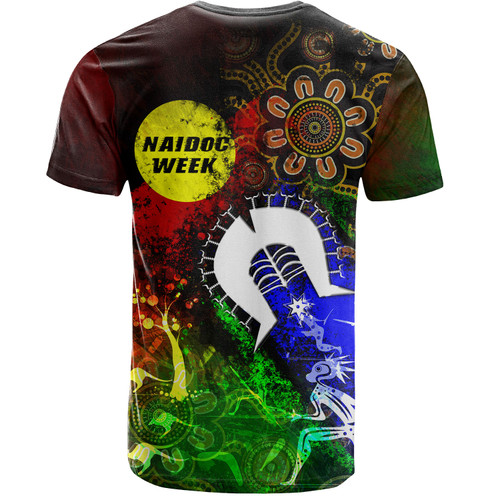 Australia T-Shirt Naidoc Week Aboriginal Indigenous Inspired Blood In Me Australia T-Shirt Naidoc Week Aboriginal Indigenous Inspired Blood In Me