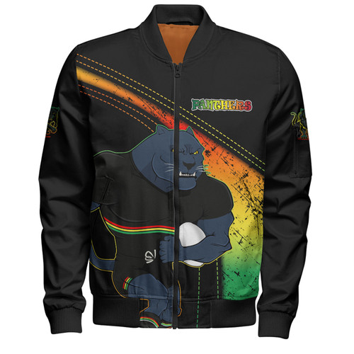Penrith Panthers Bomber Jacket Custom Team Of Us Die Hard Fan Supporters