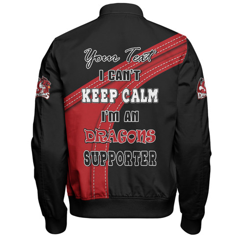 St. George Illawarra Dragons Bomber Jacket Custom Team Of Us Die Hard Fan Supporters St. George Illawarra Dragons Bomber Jacket Custom Team Of Us Die Hard Fan Supporters
