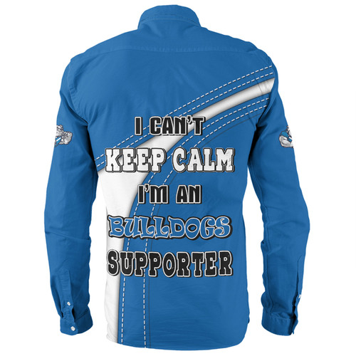 Canterbury-Bankstown Bulldogs Long Sleeve Shirt Custom Team Of Us Die Hard Fan Supporters Canterbury-Bankstown Bulldogs Long Sleeve Shirt Custom Team Of Us Die Hard Fan Supporters