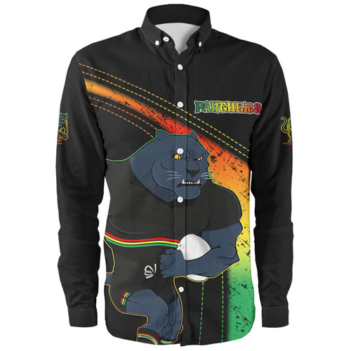 Penrith Panthers Long Sleeve Shirt Custom Team Of Us Die Hard Fan Supporters