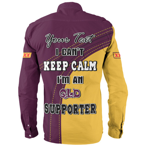 Queensland Maroons Long Sleeve Shirt Custom Team Of Us Die Hard Fan Supporters Queensland Maroons Long Sleeve Shirt Custom Team Of Us Die Hard Fan Supporters