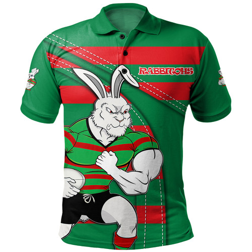 South Sydney Rabbitohs Polo Shirt Custom Team Of Us Die Hard Fan Supporters