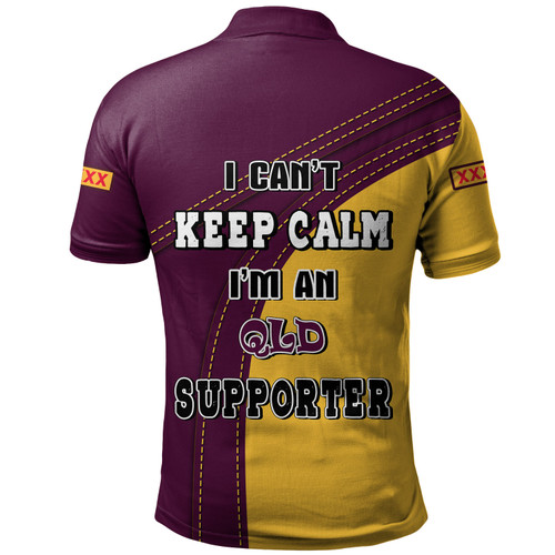 Queensland Maroons Polo Shirt Custom Team Of Us Die Hard Fan Supporters Queensland Maroons Polo Shirt Custom Team Of Us Die Hard Fan Supporters