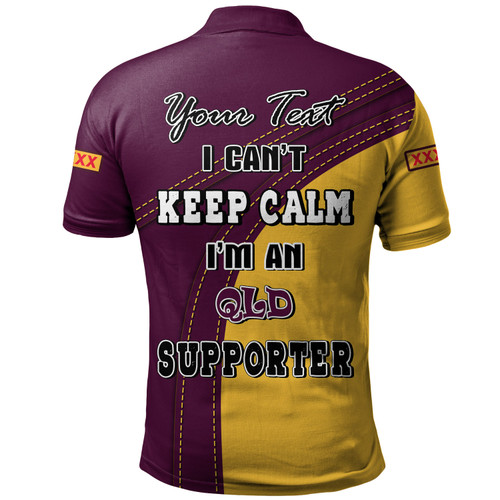 Queensland Maroons Polo Shirt Custom Team Of Us Die Hard Fan Supporters Queensland Maroons Polo Shirt Custom Team Of Us Die Hard Fan Supporters