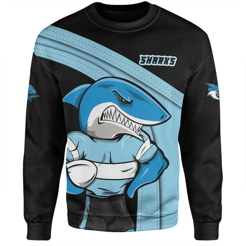 Cronulla-Sutherland Sharks Sweatshirt Custom Team Of Us Die Hard Fan Supporters