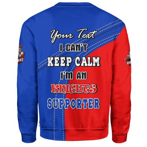 Newcastle Knights Sweatshirt Custom Team Of Us Die Hard Fan Supporters Newcastle Knights Sweatshirt Custom Team Of Us Die Hard Fan Supporters