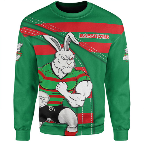 South Sydney Rabbitohs Sweatshirt Custom Team Of Us Die Hard Fan Supporters
