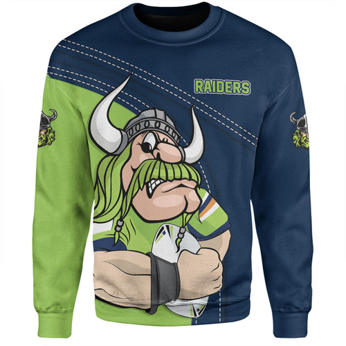 Canberra Raiders Sweatshirt Custom Team Of Us Die Hard Fan Supporters