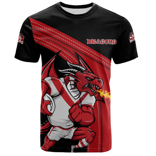 St. George Illawarra Dragons T-Shirt Custom Team Of Us Die Hard Fan Supporters