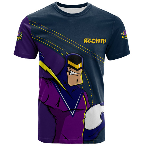 Melbourne Storm T-Shirt Custom Team Of Us Die Hard Fan Supporters