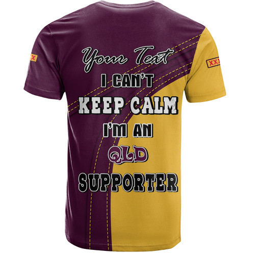 Queensland Maroons T-Shirt Custom Team Of Us Die Hard Fan Supporters Queensland Maroons T-Shirt Custom Team Of Us Die Hard Fan Supporters