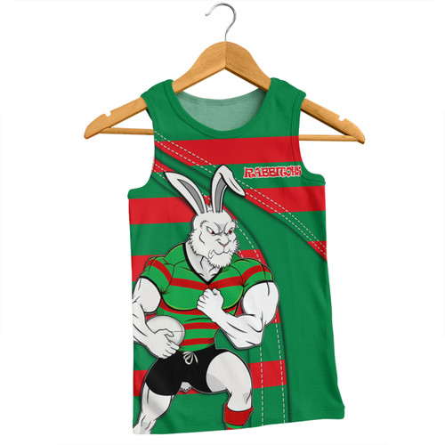 South Sydney Rabbitohs Men Singlet Custom Team Of Us Die Hard Fan Supporters