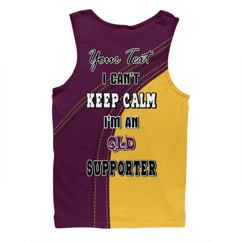 Queensland Maroons Men Singlet Custom Team Of Us Die Hard Fan Supporters Queensland Maroons Men Singlet Custom Team Of Us Die Hard Fan Supporters