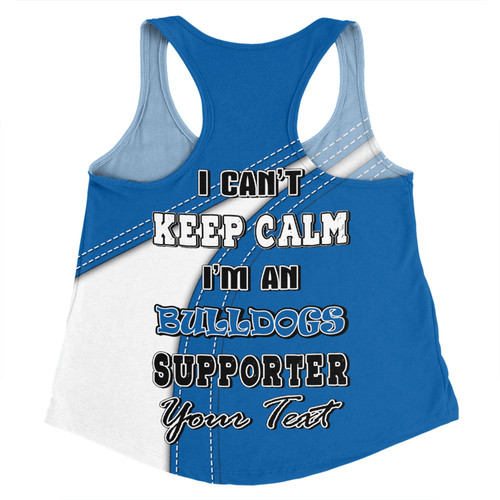 Canterbury-Bankstown Bulldogs Women Racerback Singlet Custom Team Of Us Die Hard Fan Supporters Canterbury-Bankstown Bulldogs Women Racerback Singlet Custom Team Of Us Die Hard Fan Supporters